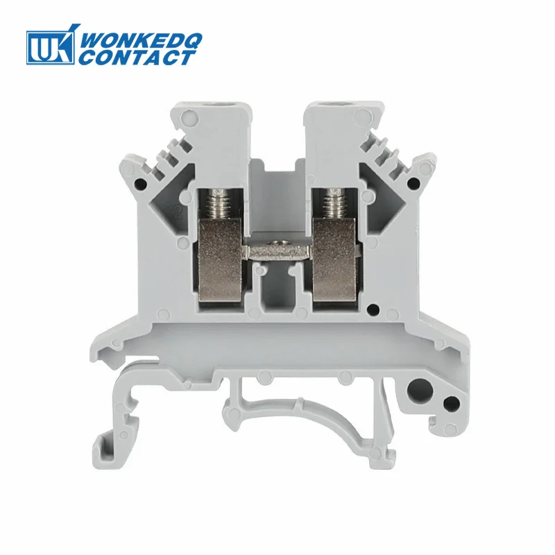 10Pcs UK2.5B Electrical Terminals For Cable 2.5mm Wire Strip Plug Screw Termin Electric Connector Din Rail Terminal Block UK 2.5 |