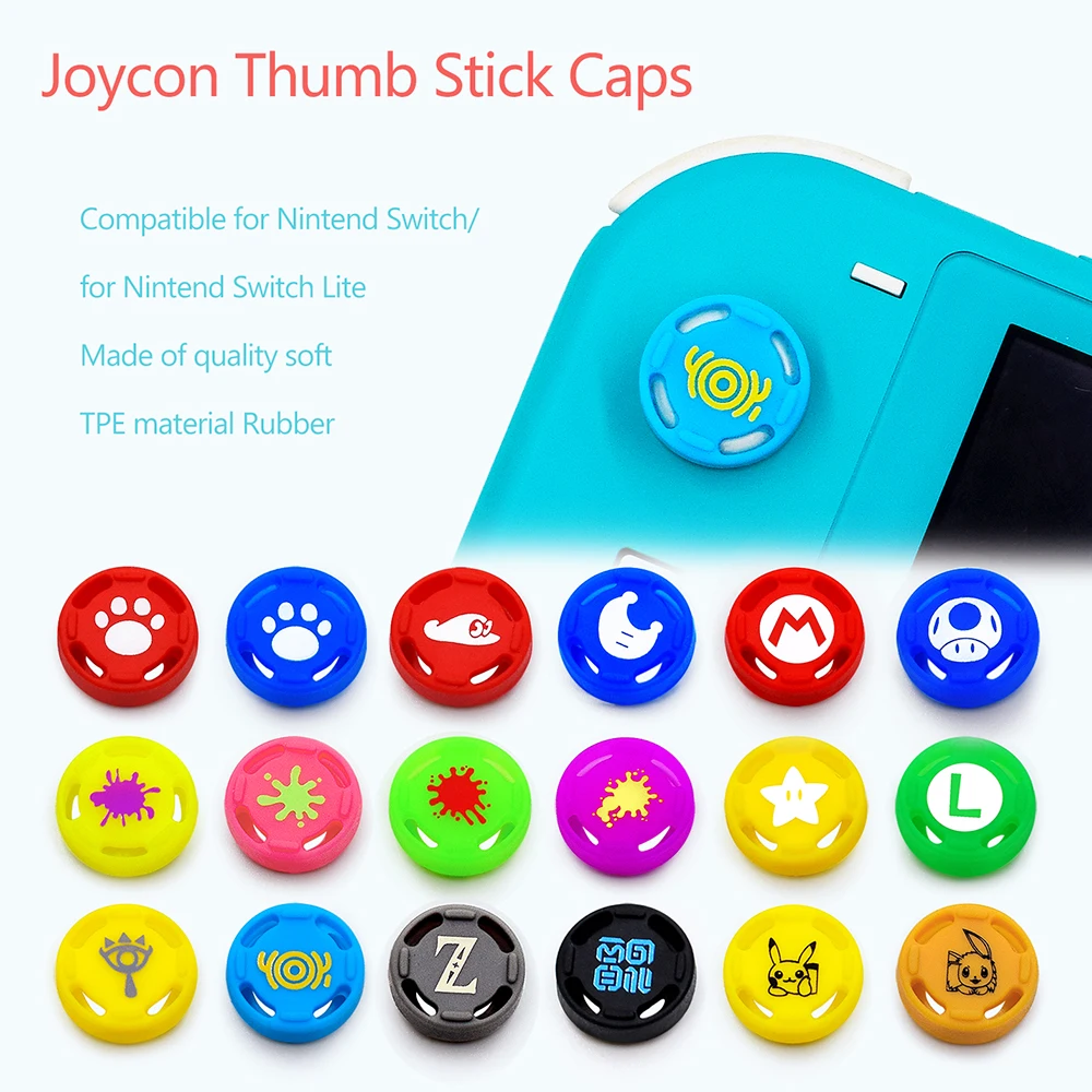 Силиконовая аналоговая накладка на Стик для стиков Nintendo Switch Lite NS Joy-Con |