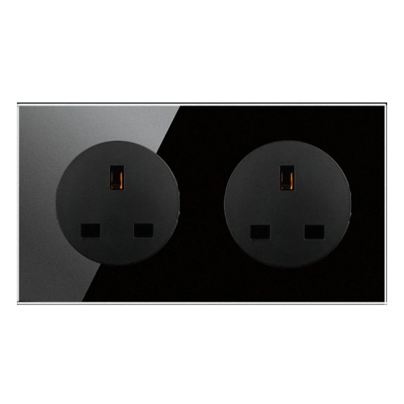 146 Тип Великобритания кристаллическая панель из закаленного стекла 13a двойная