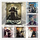 Отбеливатель Ичиго Урахара Grimmjow HD Печать настенный постер свиток