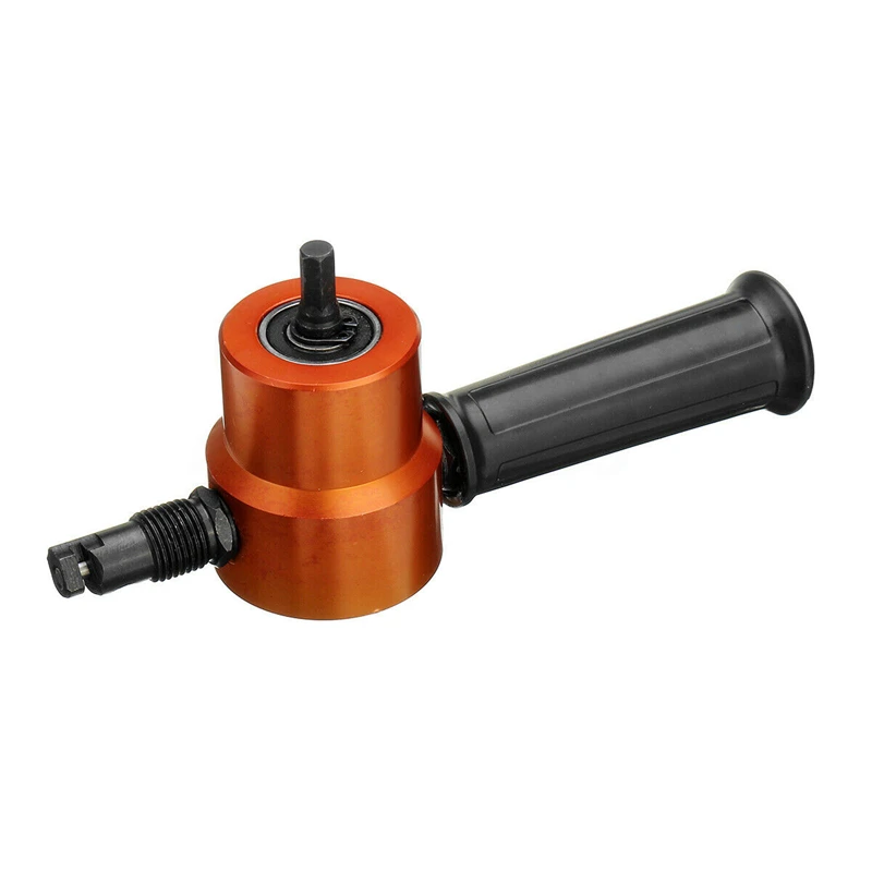 

Professional Plate Open Hole Drill Cutting Tool Nibble Metal Cutter Double Head Sheet Nibbler Metal Cutter Drill Tool Attachment