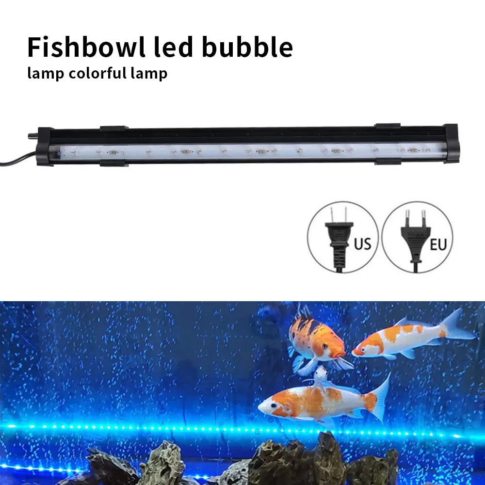 Светодиодный светильник для аквариума водонепроницаемый 35 см подводный