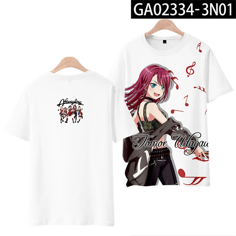 Футболка с 3D-принтом японского аниме взрыва для женщин и мужчин модная смешная