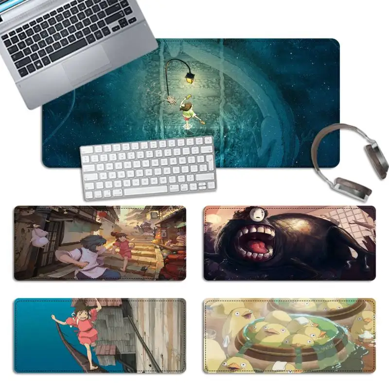 

Trendy Spirited Away Mouse Pad Gaming MousePad Large Big Mouse Mat Desktop Mat Computer Mouse pad For Overwatch