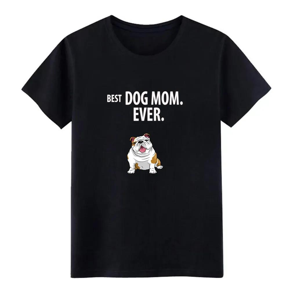Лучшая Собака Мама ever Английский бульдог Футболка мужская индивидуальная
