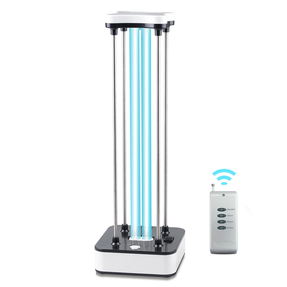36W Sterilizing Lights 110V 220V Mobile Ultraviolet Lamps sterilization  UVC Germicidal Light Timer Remote Control Ozone Lamp | Лампы и