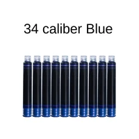 20pcsset ink supplies hongdian fountain pen ink cartridges 3 4mm diameter blue black ink for hongdian fountain pen