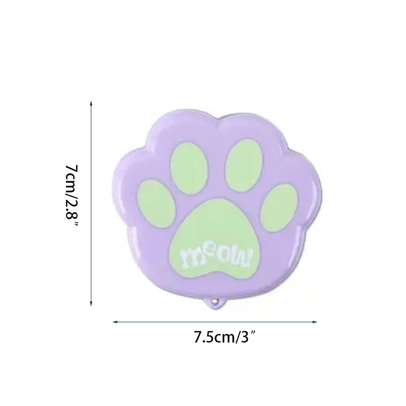 Мультяшная кошачья чашка с когтями портативная силиконовая Выдвижная складная