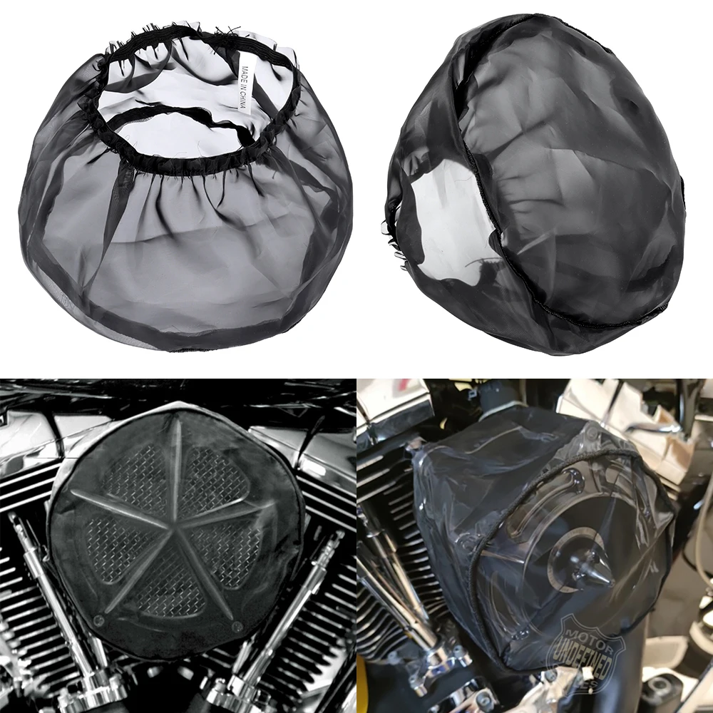 Черный водонепроницаемый дождевик для Harley Touring Sportster 883 1200 Softail Dyna Road King Electra Glide