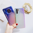 Лазерный Радужный мягкий чехол для Huawei P Smart Z P50 P40 Pro Plus P30 P20 Lite 2019 Honor 9X X10 20 10i 20i 10X X20 50 SE Nova 3E 4E