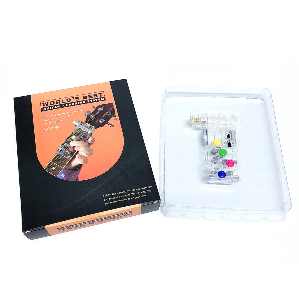 

One-key Guitar Classical Teaching Tools Guitar Neck Guitar Learning System Teaching Aid for Acoustic Guitar Learning Accessories