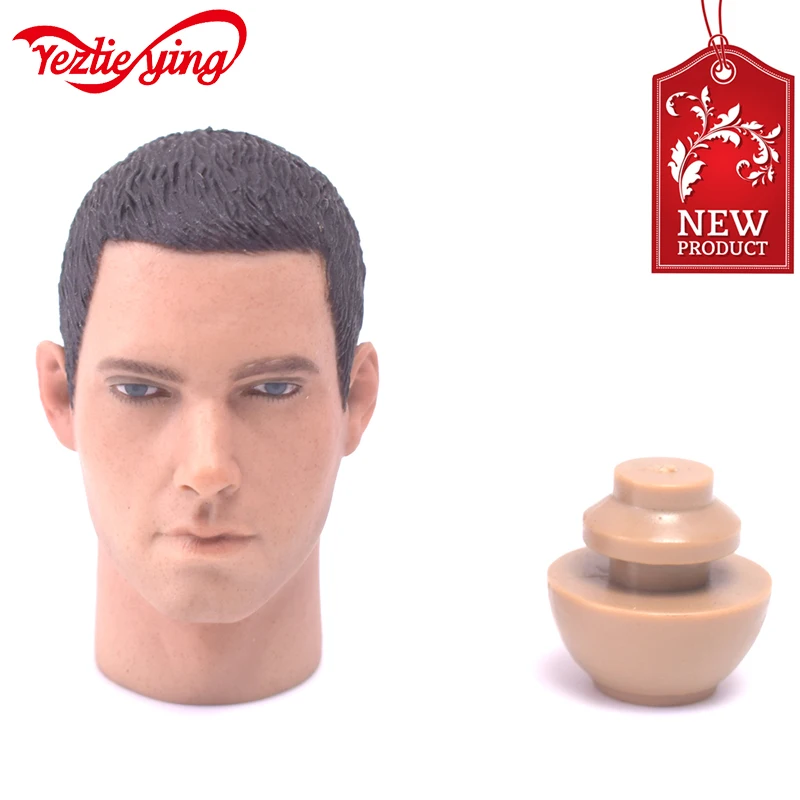 C-0033 Headplay масштаб 1/6 экшн-фигурки аксессуары резьба Модель Мужская голова Лепка