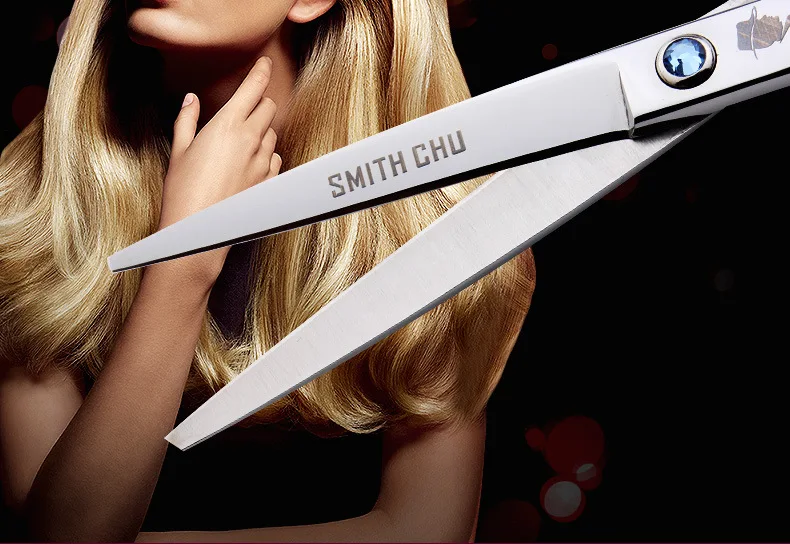 Профессиональные 6 дюймовые ножницы для волос SMITH CHU 440c японские стальные левой