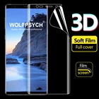 Чехол для samsung Galaxy a6 a7 a8 2018 note 8 9 j7 pro 2017, Гидрогелевая пленка, Защитная пленка для экрана телефона A8, не стекло