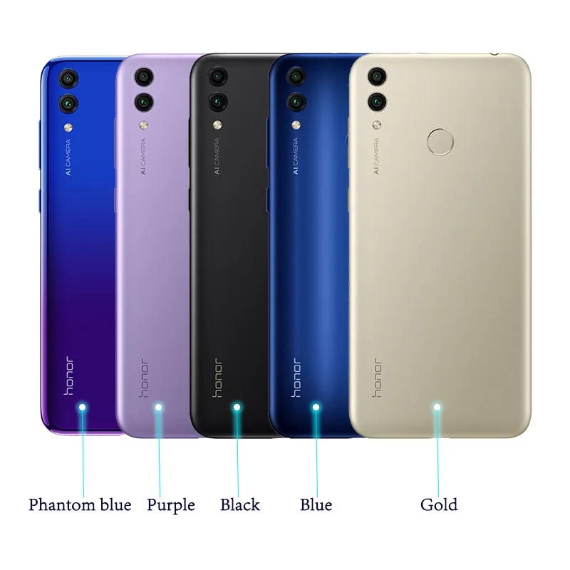 Мобильный телефон с глобальной ПЗУ HONOR 8C, 4 Гб, 32 ГБ, 6,26 дюйма, Восьмиядерный аккумулятор Snapdragon 632, 4000 мА/ч, 3 карты VoLTE Face ID, полный экран