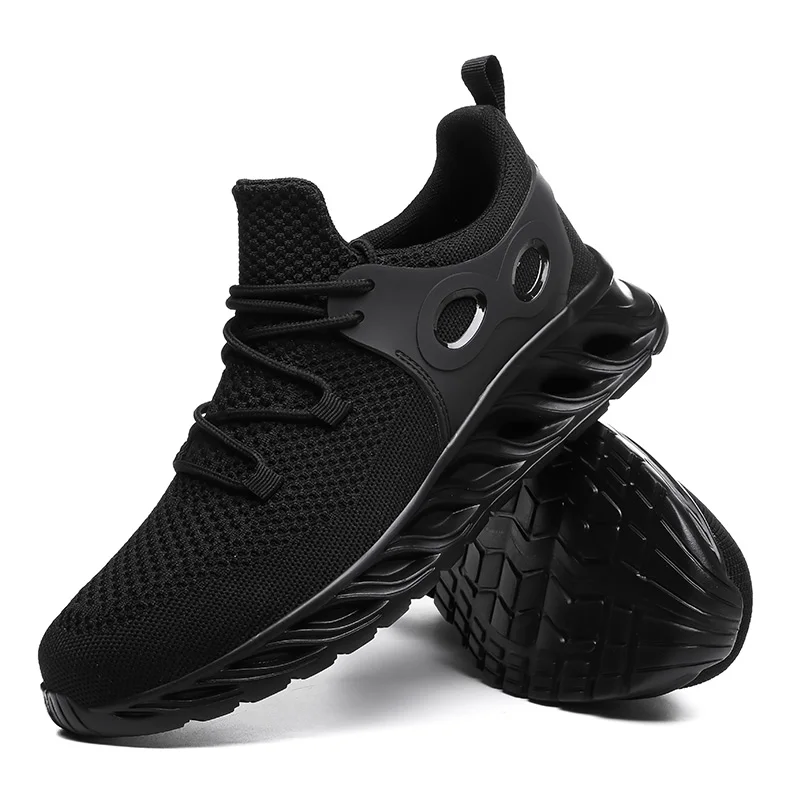 Новинка 2019 года Летняя мужская повседневная обувь из сетчатого материала на