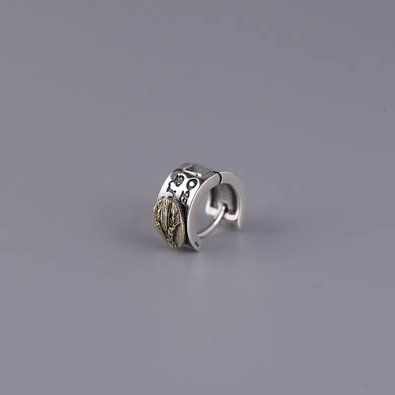 Женские и мужские серьги-гвоздики BALMORA винтажные серьги из 100% настоящего серебра