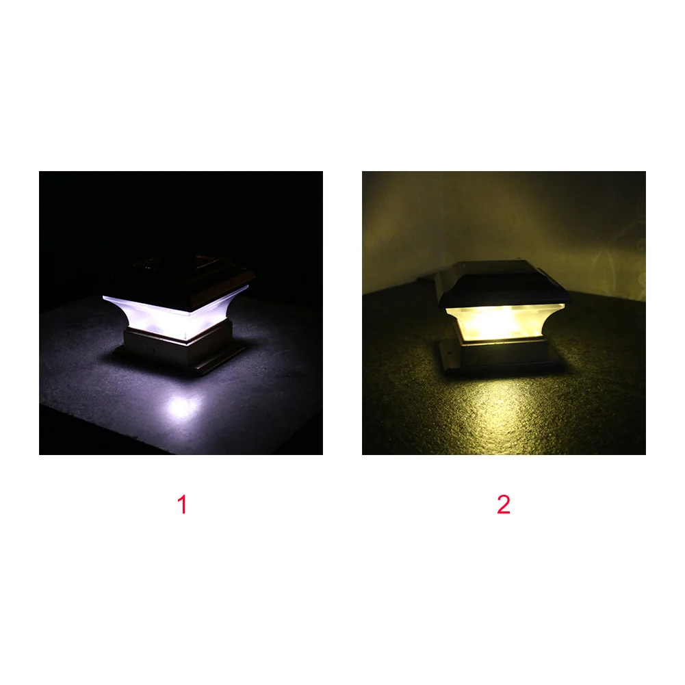 

LED Solar Fence Lamp Lights Garden Villa Courtyard Lamp Light Outdoor Waterproof Garden Lamp Light Pillar Lamp