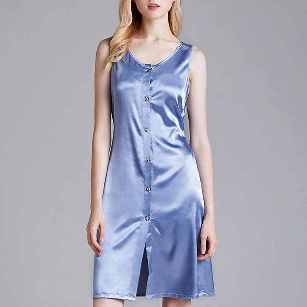 Сексуальная Ночная одежда для женщин платье модное атласное нижнее белье Babydoll