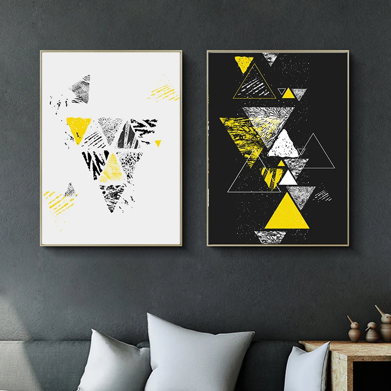 Черно-белые модульные картины на холсте художественная живопись плакаты с