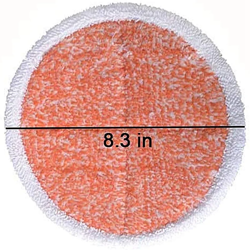 

6 Pack 2124,2039A,2307,23157,20391,20399 Replacement Mop Pads Compatible with for Bissell Spinwave Hard Mop Cleaner