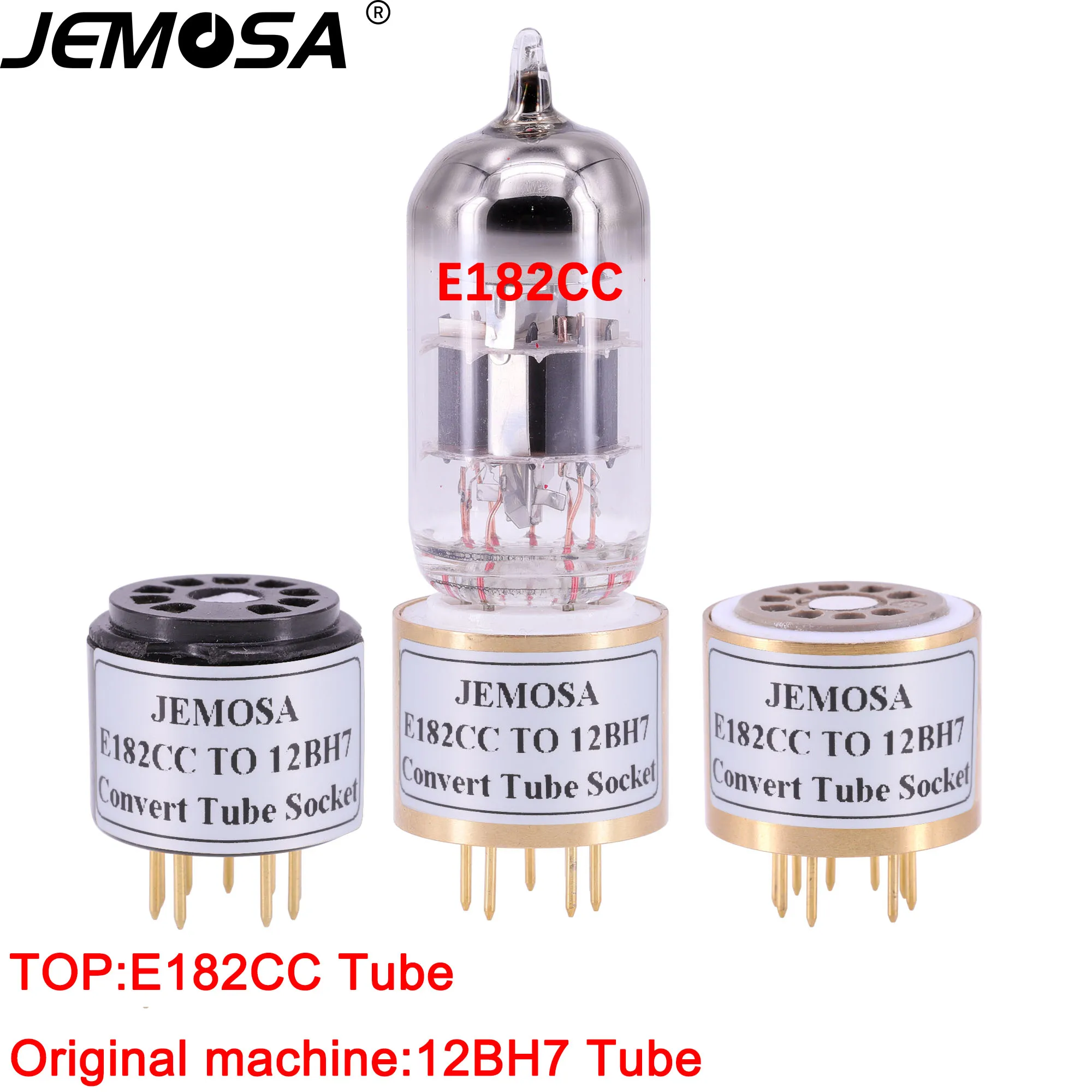 1 шт. 12AU7 ECC81 ECC82 ECC83 12AX7 трубка (верхняя) в ECC808 (нижняя) Сделай Сам аудио усилитель