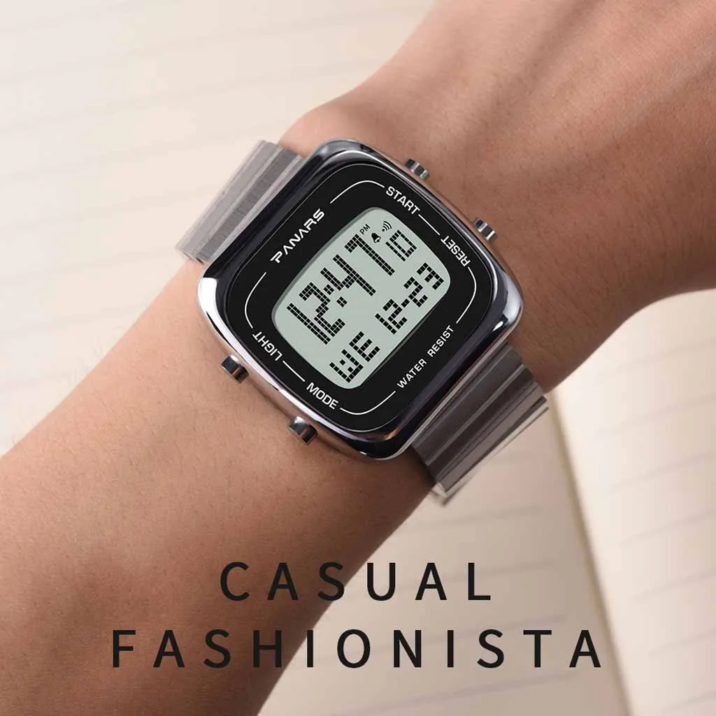 Часы наручные PANARS мужские многофункциональные брендовые цифровые