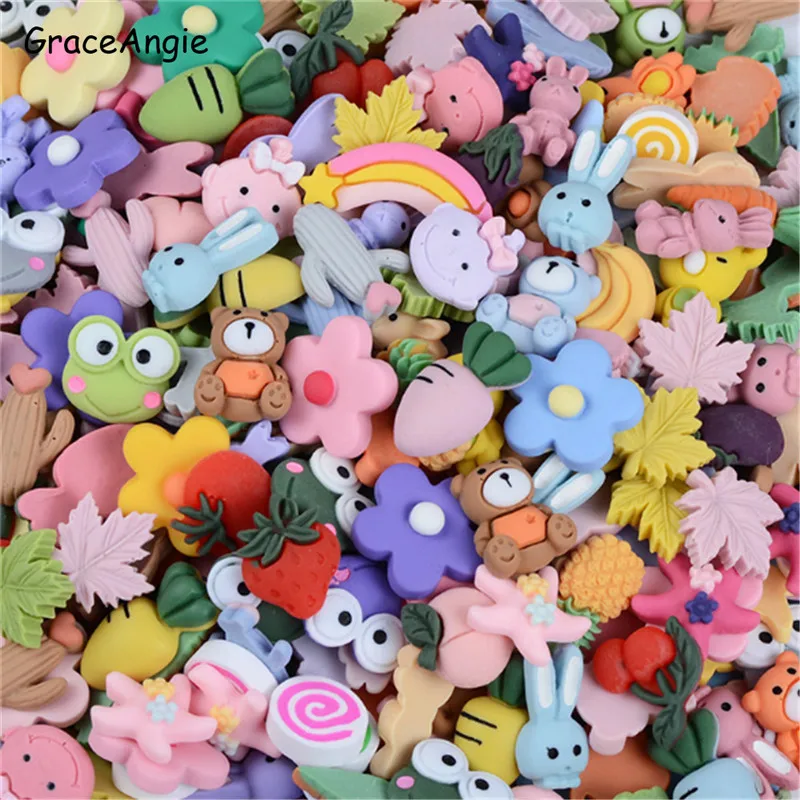 100 шт./лот смешанный кабошон с плоским основанием альбом для скрапбукинга