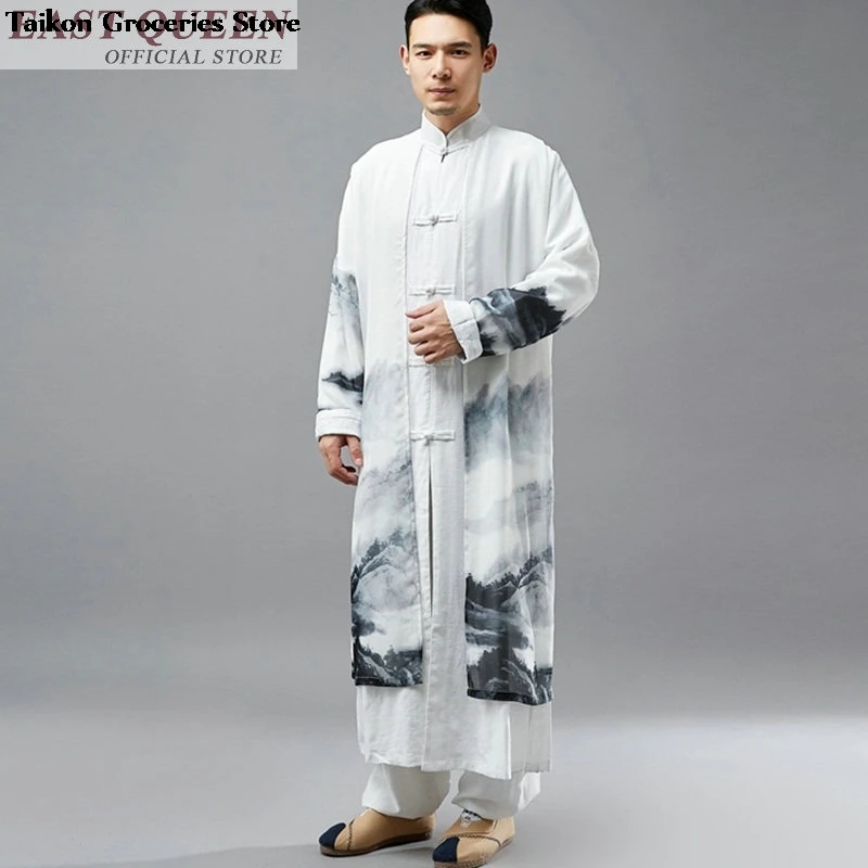 Традиционное китайское платье для мужчин FF651 A|Халаты и сорочки| |