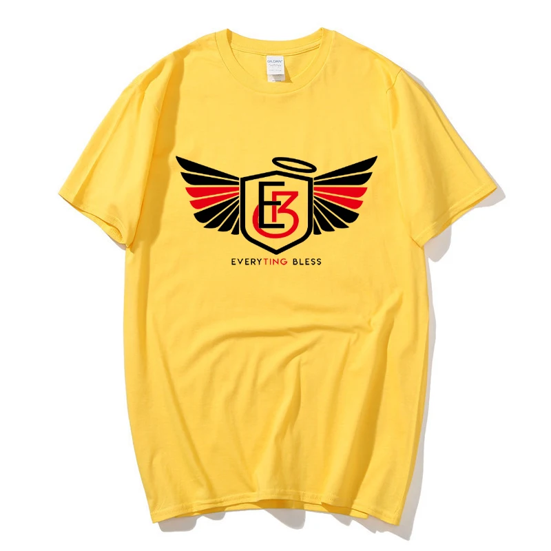 

2021 new fashion street T-shirt printing casual O-neck T-shirt