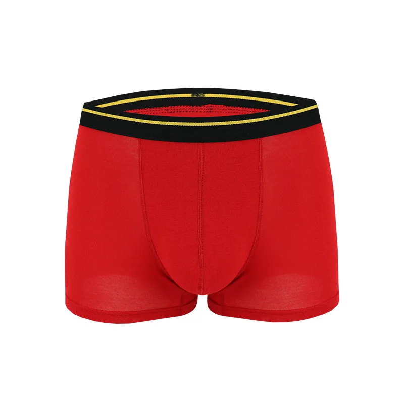 2021 Модные модальные сексуальные мужские боксеры дышащие трусы с U образной