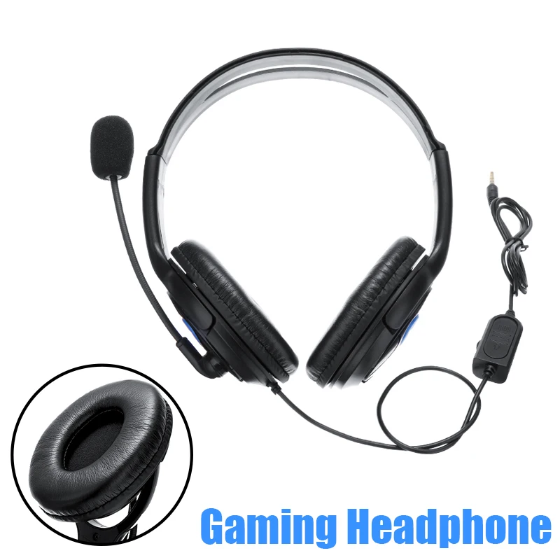

New Wired Gaming Stereo Headset Headphone Earphone With High Sensitivity Microphone Voice Control Fit For PS4 PlayStation 4