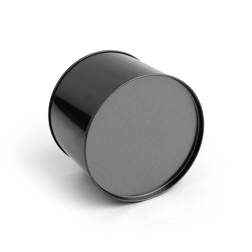 Черный железный нордический резервуар для хранения металлический посадочный