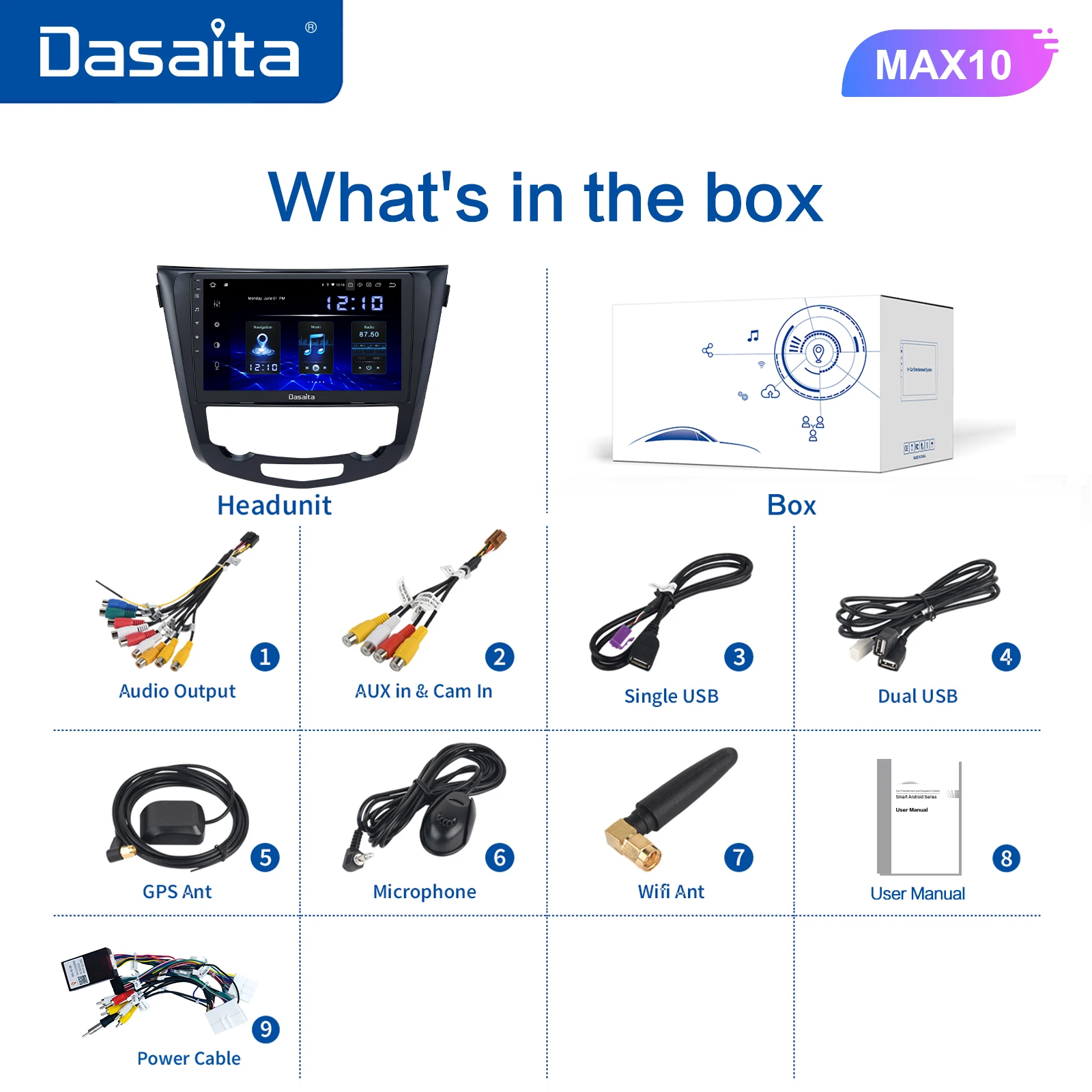 $312.55 Dasaita 10.2