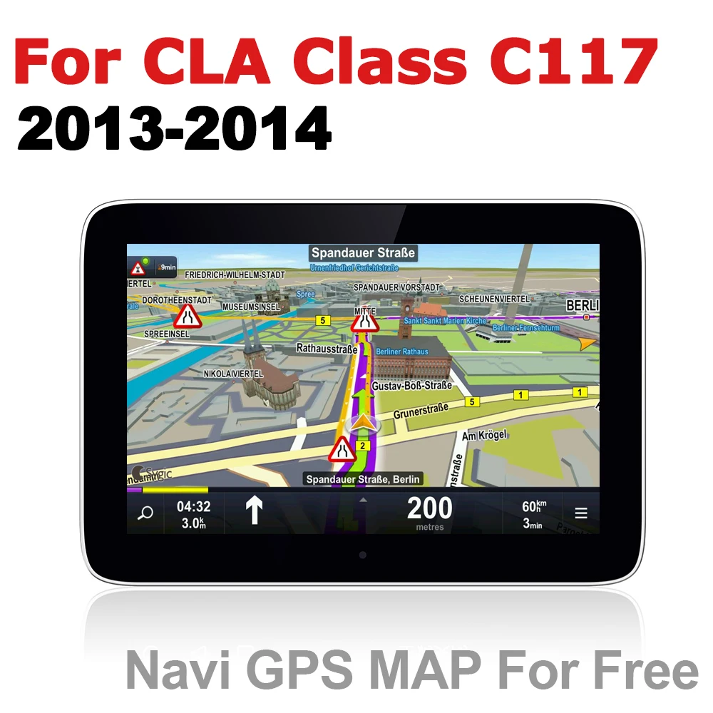 Для Mercedes Benz CLA Class C117 2013 2014 NTG Android 7 0 автомобильный мультимедийный плеер WiFi GPS Navi