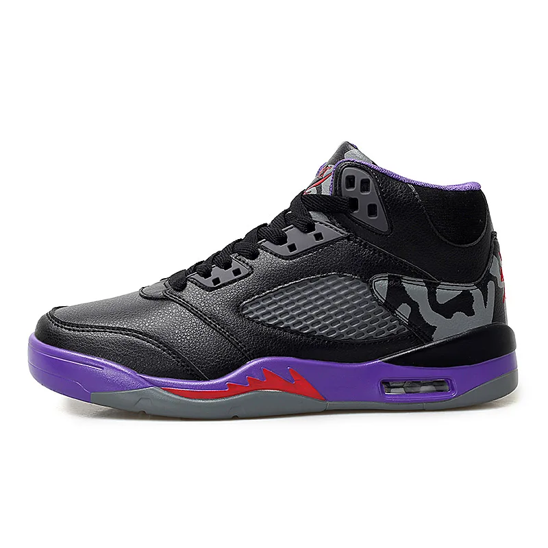 Jordan Men Air Cushion Basketball Shoes Breathable Damping Lace-up Sneakers Man Boy Lightweight Basketball Boots Basket Homme