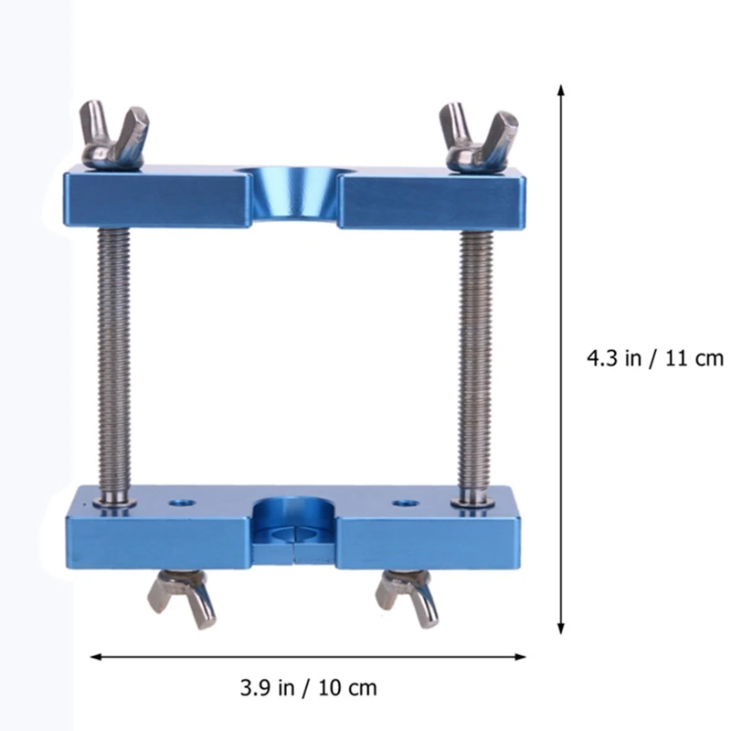 

Rumpet Mouthpiece Puller Professional Mouthpiece Remover Adjustable Hug Tool for Brass-Wind Instruments Supply (Blue)