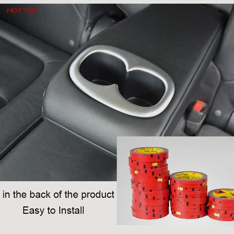 Для Mitsubishi Outlander 2015 2016 держатель стакана для воды из нержавеющей стали