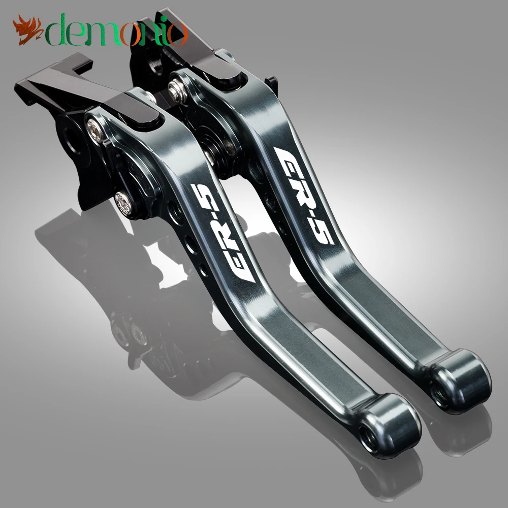 

Motorcycle Accessories CNC Short Brake Clutch Levers with logo For Kawasaki ER5 2004-2005 ER 5 er5 04 05 KAWASAKI Short brake