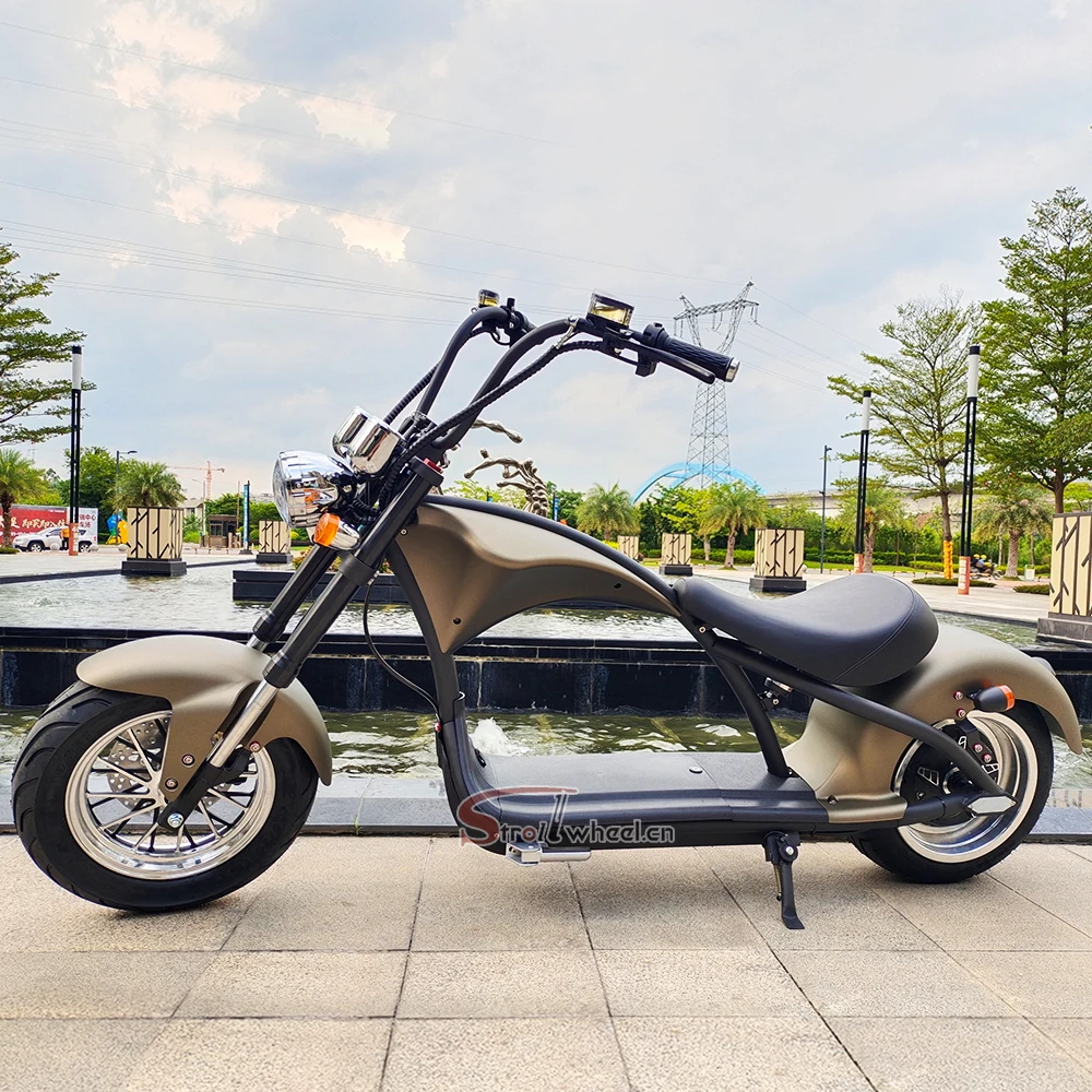 Взрослые электрические скутеры Citycoco 2000W 20AH мотоциклы E Chopper Fat Tire Scooter EEC COC Moto Red Europe