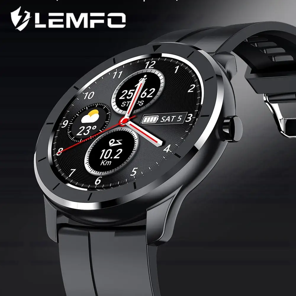 LEMFO Смарт часы 2020 новейший монитор сердечного ритма кровяное давление IP68