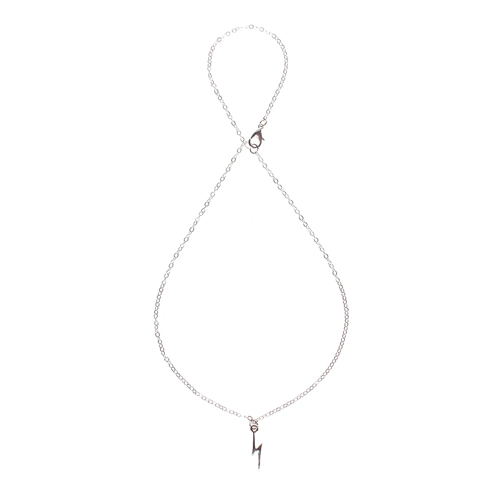 1 шт. модные ожерелья с молнией и шрамом женские Волшебные Подвески защитой