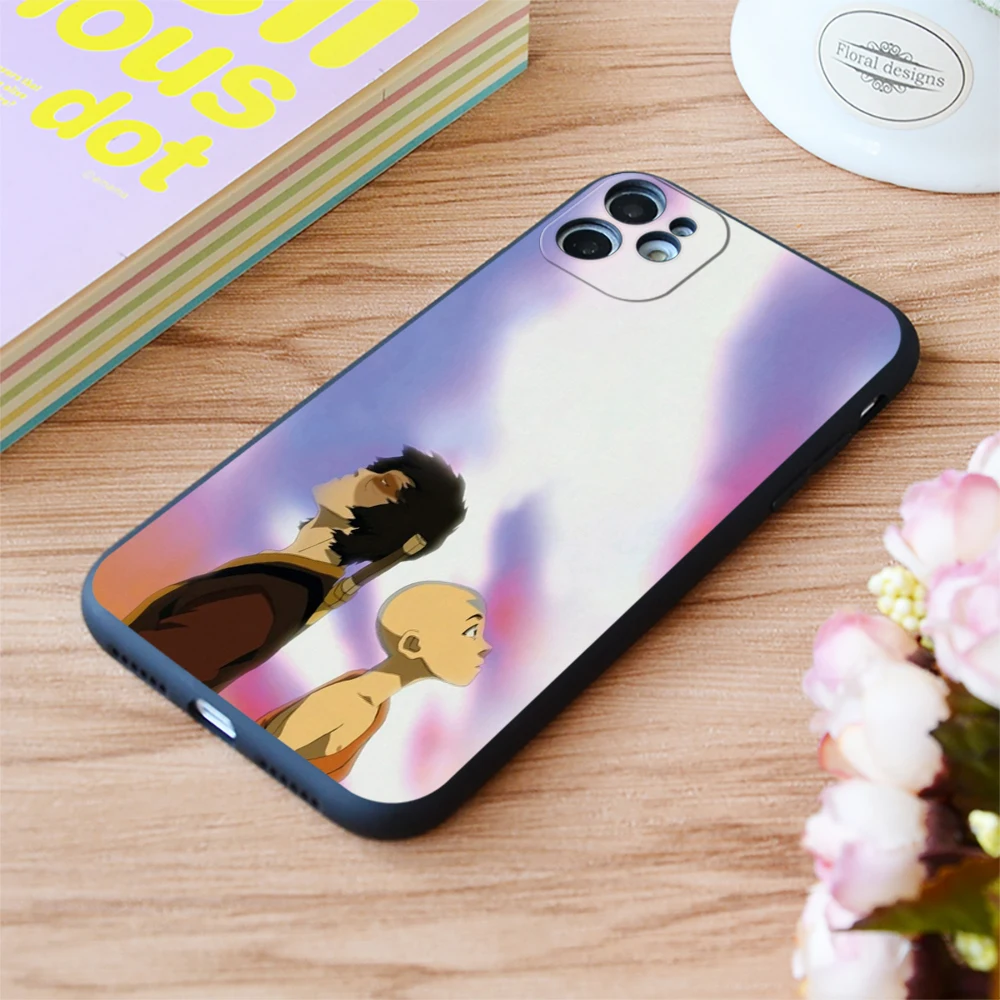 

For iPhone Zuko And Aang Print Soft Matt Apple iPhone Case 6 7 8 11 12 Plus Pro X XR XS MAX SE