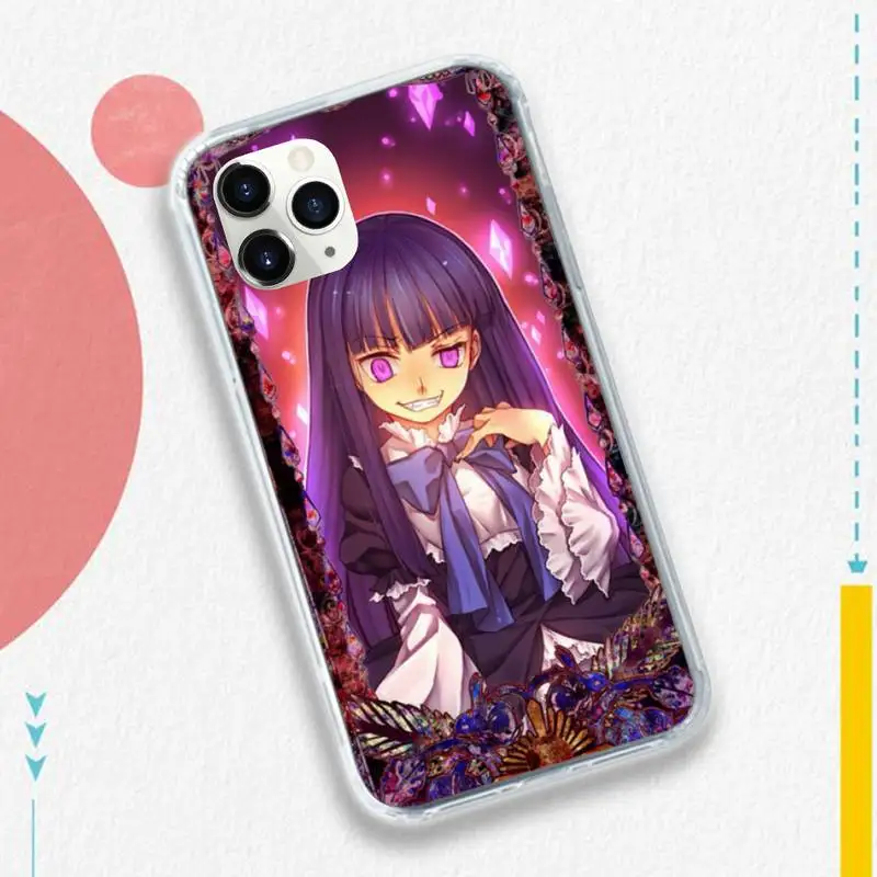 

higurashi no naku koro ni anime girl Phone Case for iPhone 11 12 mini pro XS MAX 8 7 6 6S Plus X 5S SE 2020 XR