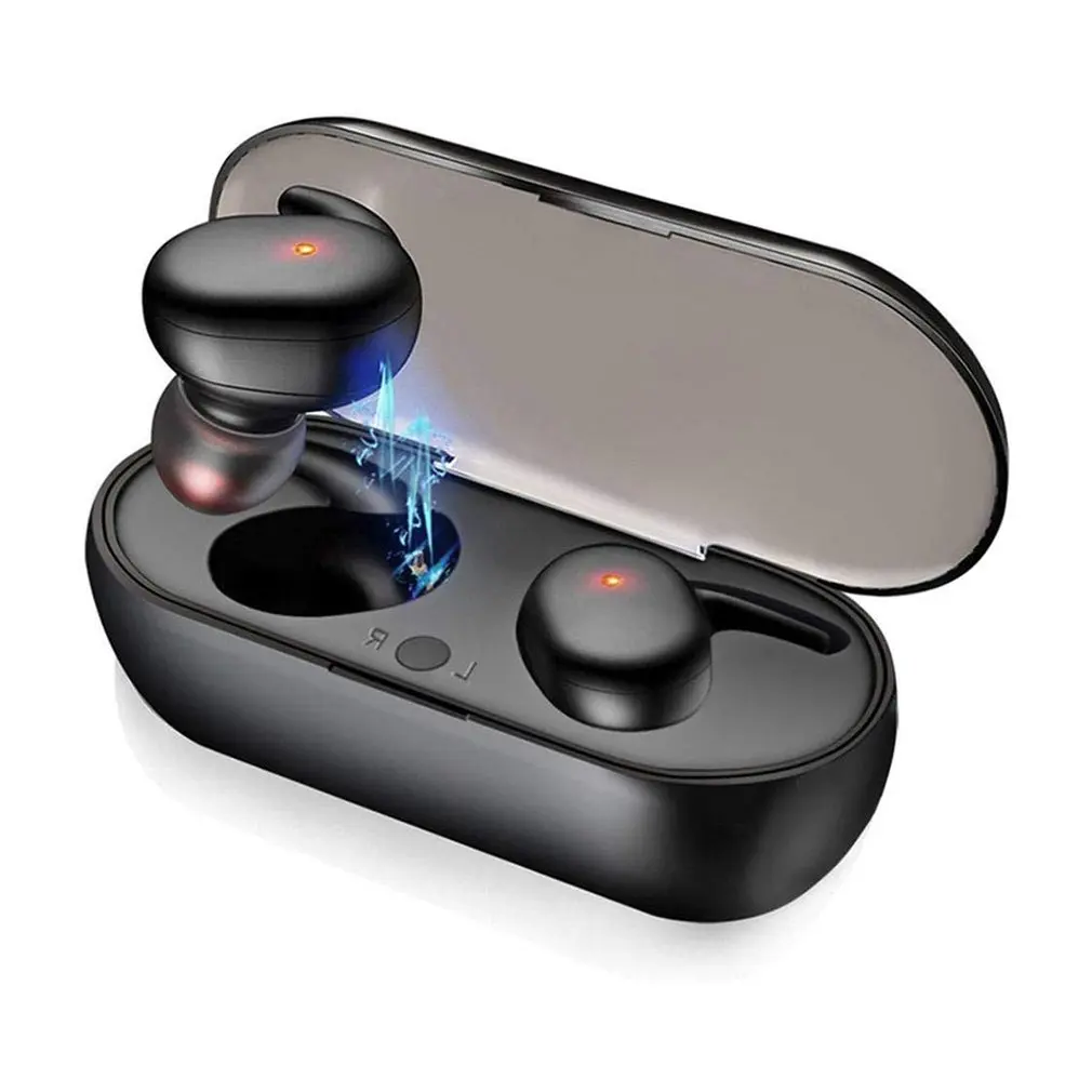 

Y30 Bluetooth-compatible Wireless Earphone 5.0 Sport Bluetooth-compatible Headset Earbuds Handfree Portable with Charging Box