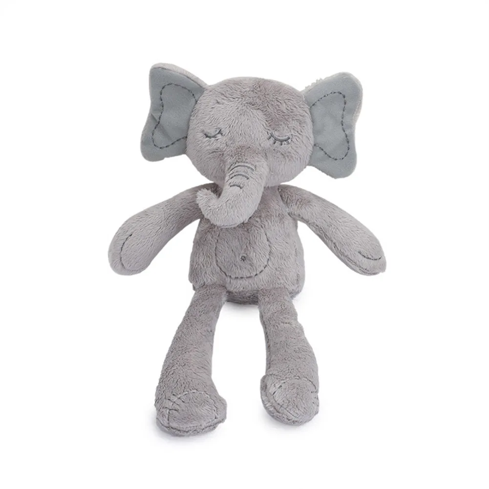 

Soft Stuffed Cute Long-Legged Elephant Dolls Baby Sleeping Soothing Cartoon Elephants Plush Toy for Children Kids Birthday Gifts