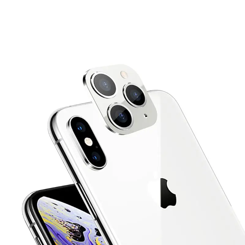 Новая Модифицированная наклейка на объектив камеры для iPhone X XS / MAX замена секунд 11