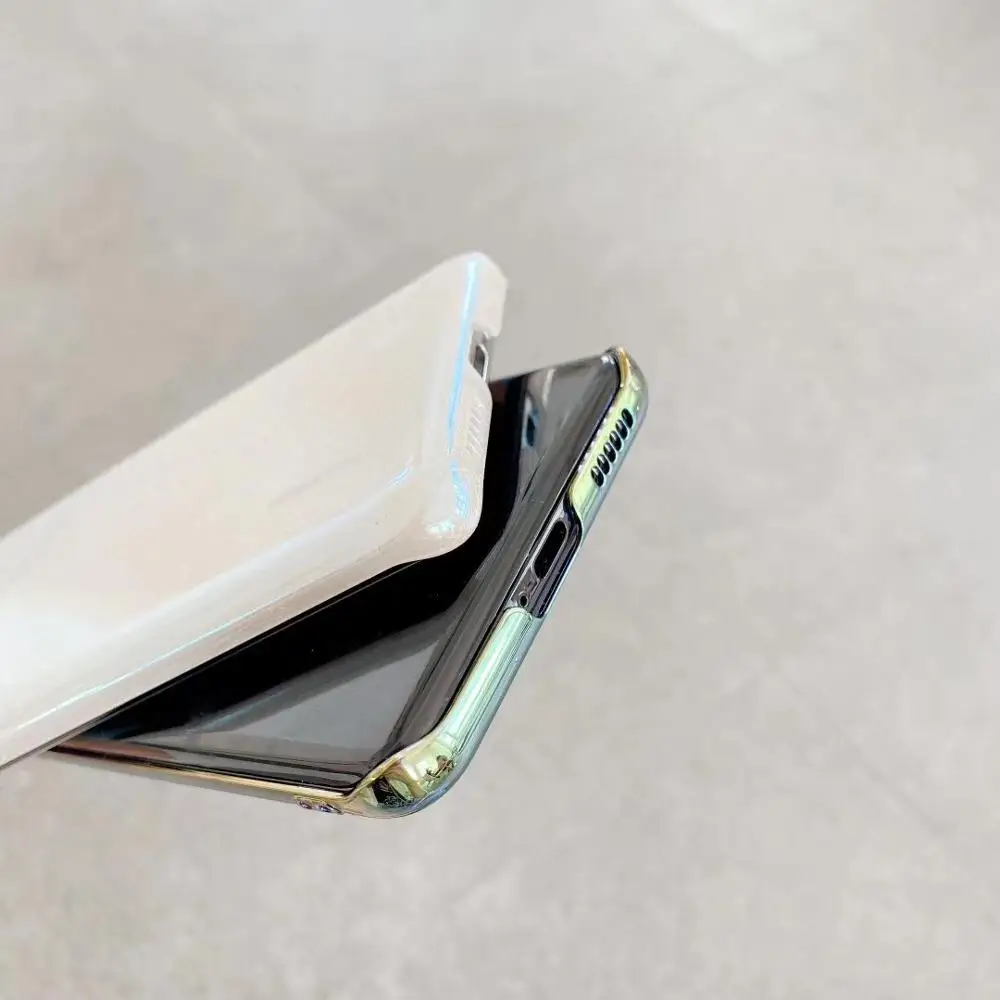 Чехол для телефона LOVECOM с радужными градиентными блестками в форме капли Huawei P20 P30