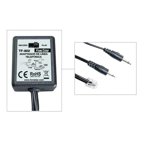 Адаптер телефонной линии к Fonestar TF-802 второй аксессуары для записи разговора на