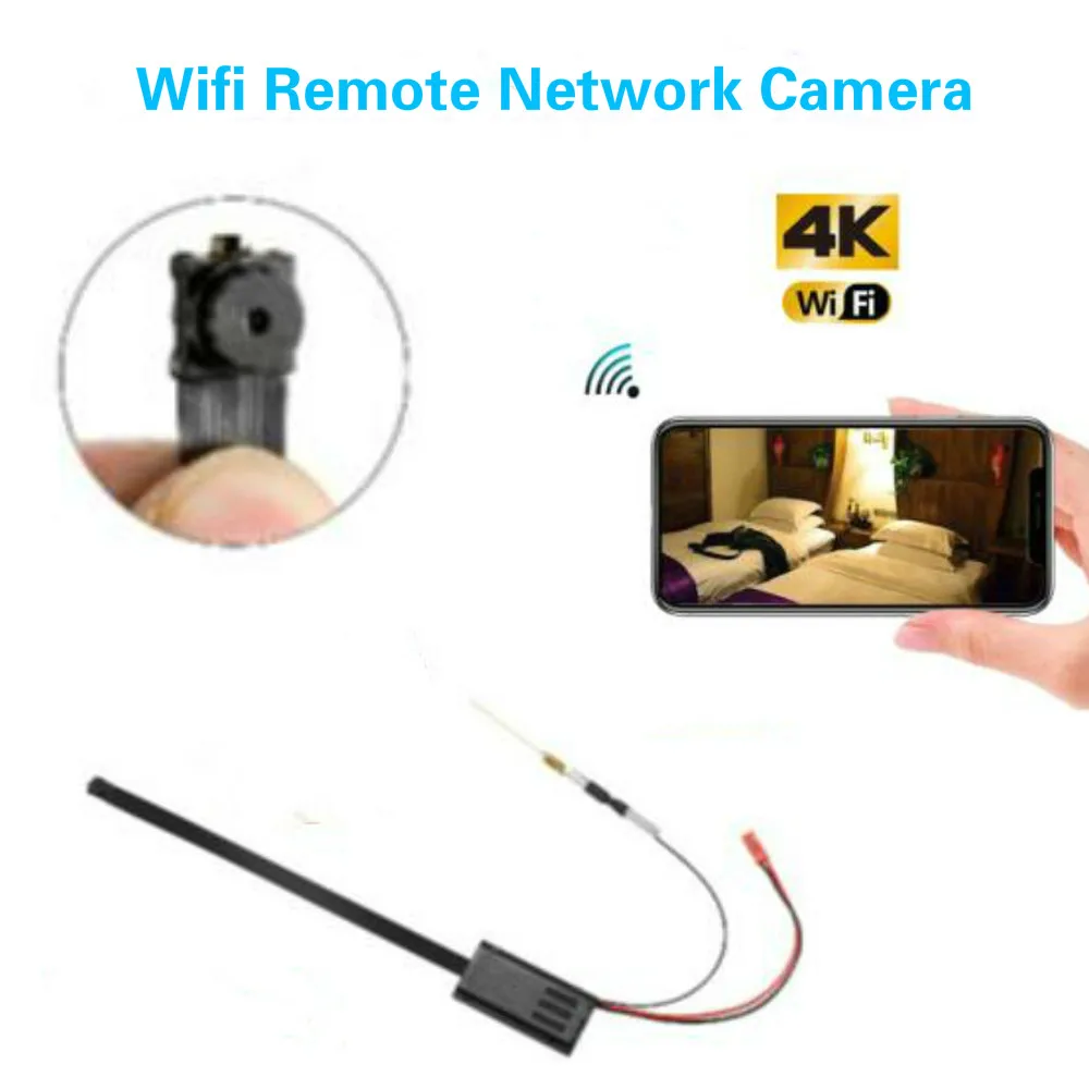 Мини камера с Wi Fi и дистанционным управлением 4K Full HD Автомобильный